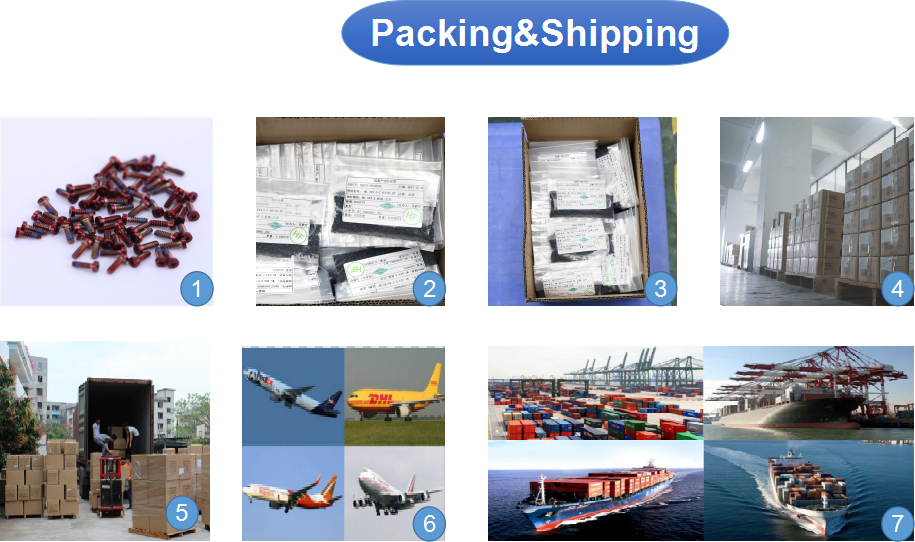 custom all kind of machine screw 