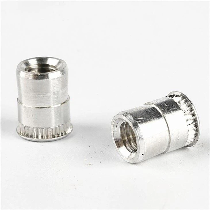 Stainless Steel White Hollow CNC Spare Parts
